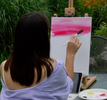 Load image into Gallery viewer, Paint in the Lavender Golden Hour