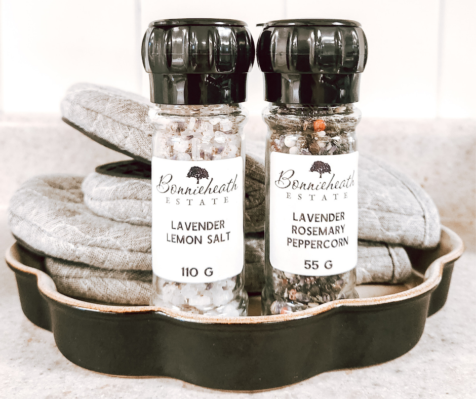 Lavender Lemon Salt Grinder