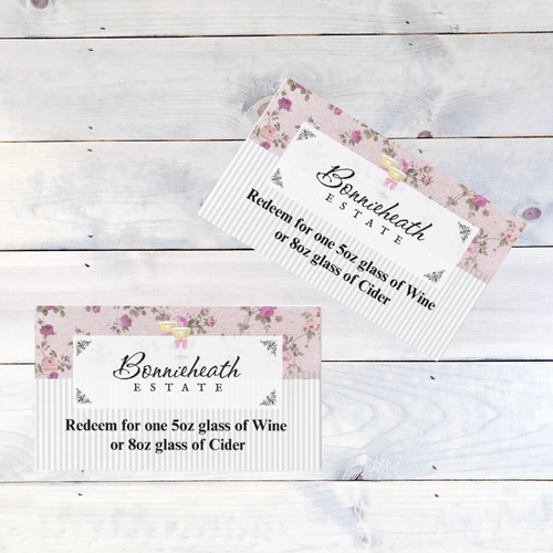 Redeemable Wine and Cider Cards
