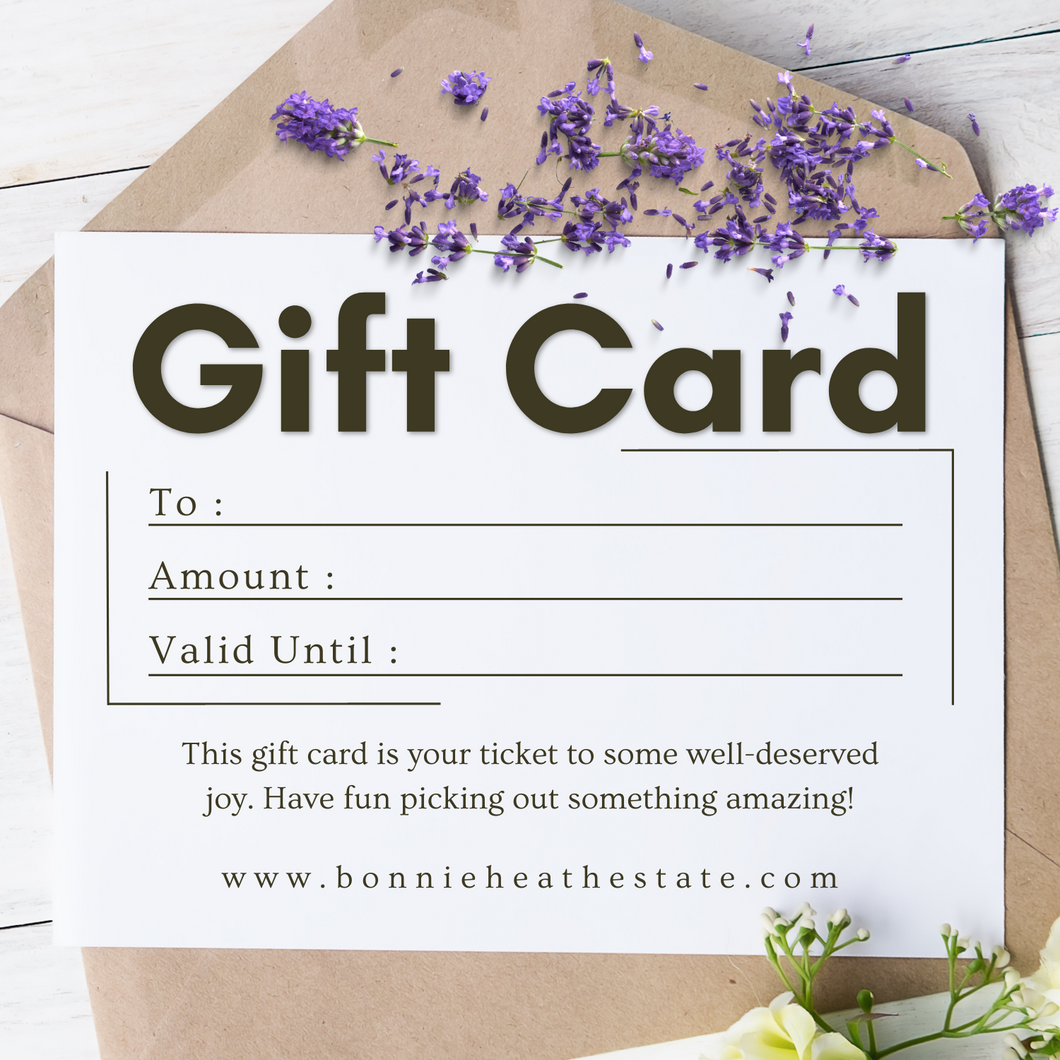 This gift card is your ticket to some well-deserved joy. Have fun picking out something amazing.
