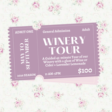 Load image into Gallery viewer, Vineyard and Winery Tour
