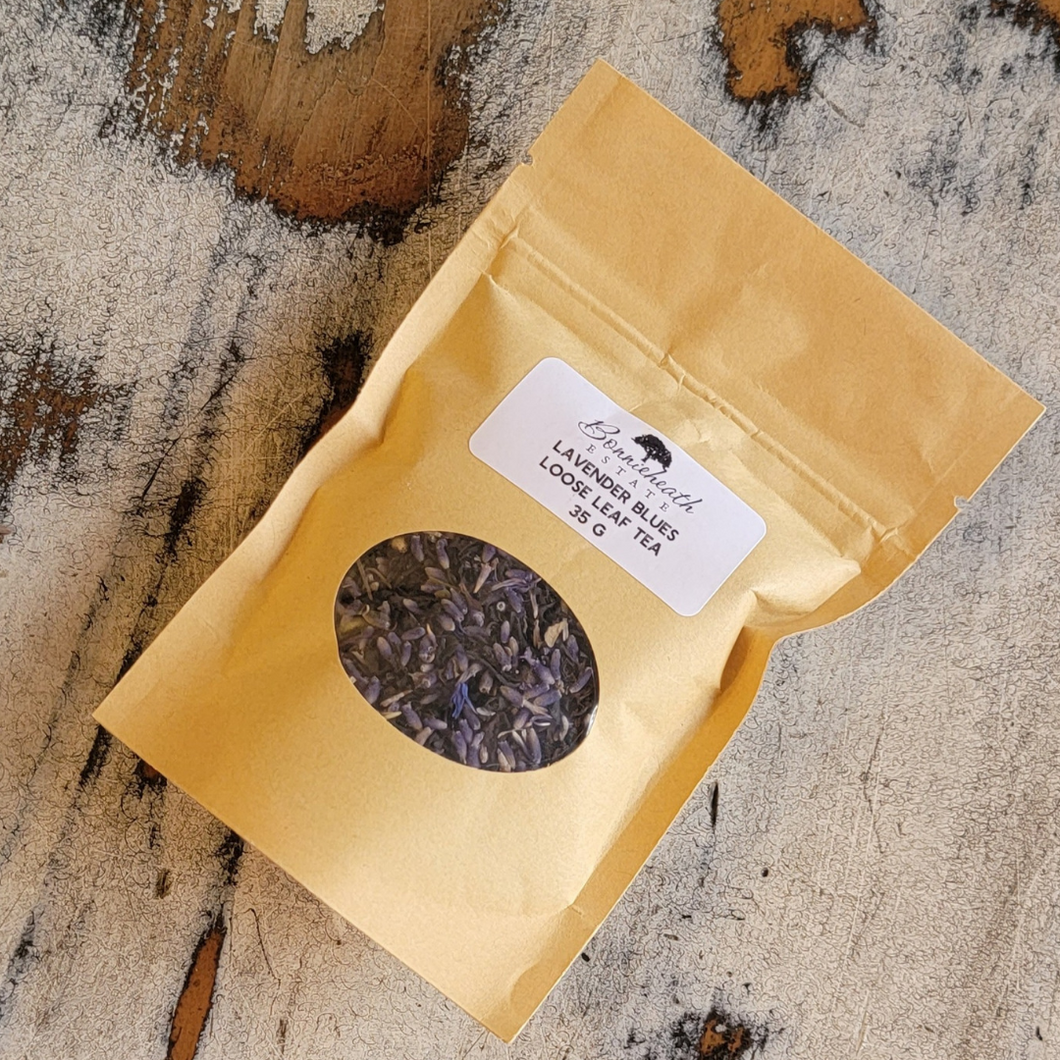 Tea - Lavender Blues Loose Leaf Black