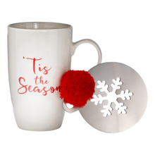 Load image into Gallery viewer, Tis The Season Mug and Stencil Set
