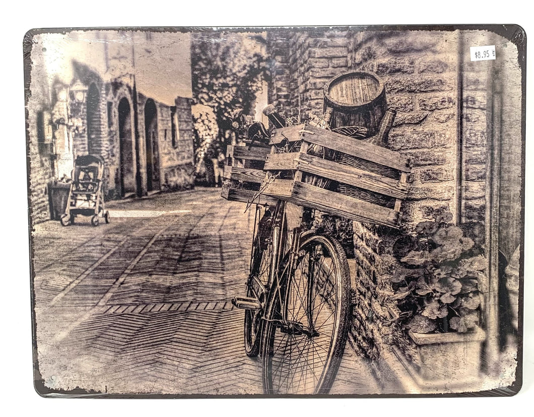 Bicycle Tin Picture