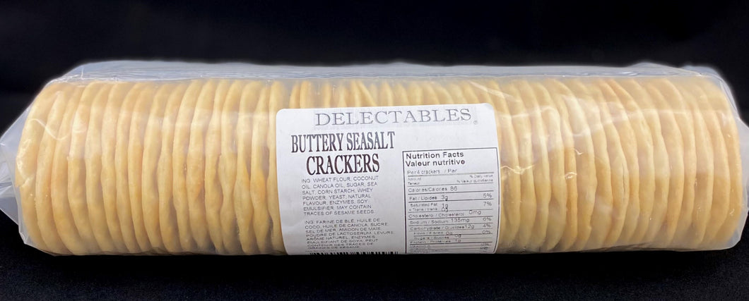 Delectable Crackers Buttery Sea Salt