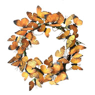 Med Monarch Paper Wreath